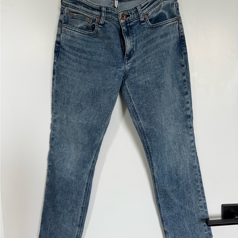 Rag & Bone Indigo Dre Low Rise Slim Boyfriend Jeans